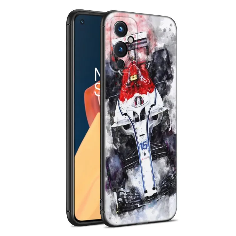 Charles Leclerc 16 F1 Phone Case For OnePlus 9 10 ACE 2V Pro 9RT 10T 10R 11R Nord CE 2 3 Lite N10 N20 N30 5G Black  Cover image 2