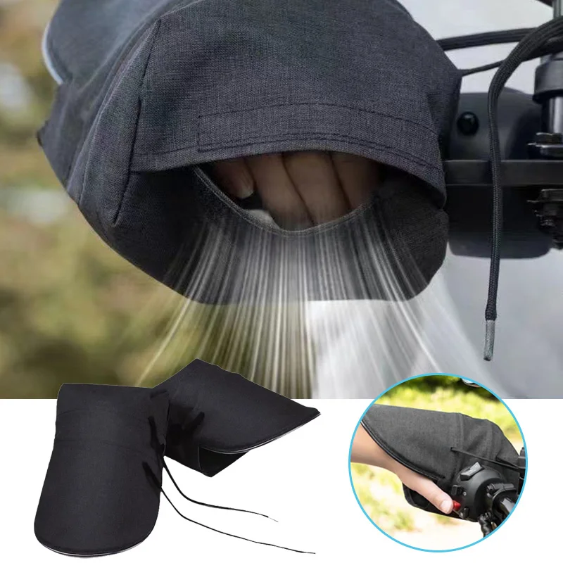 

Мотоциклетные перчатки на руль для электронных велосипедов, мотоциклов на открытом воздухе, защита от солнца, ветрозащитный водонепроницаемый чехол на руль, аксессуары