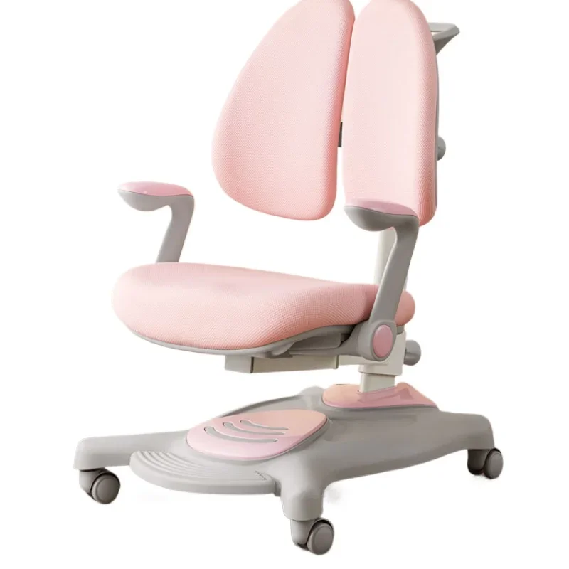

~Children's study table chair desk integrated students can lift and correct sitting posture writing table household wood industr
