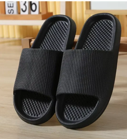 Step on the shit feel slippers summer wholesale couples indoor home bath non-slip soft sole slippers home light