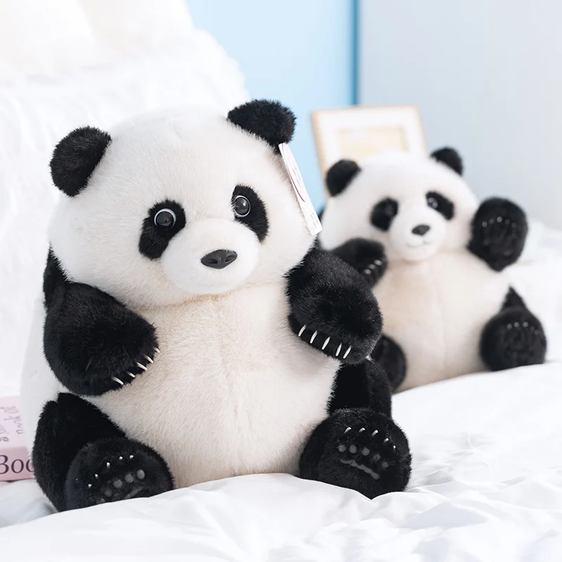 

25/35/45cm Lovely Toys Plush Animal Stuffed Doll Cute Soft Cartoon Fluffy Big Size Simulation Birthday Gift Huggable Pillow
