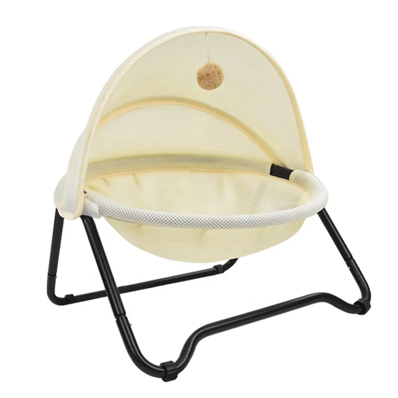 2026 New Pets Bed Standing Cat Sleeping Bed Bracket Hanging Cat Bed Hammock with Protective Cover