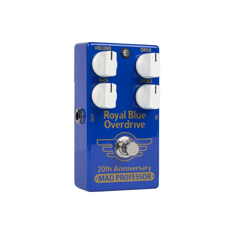 Mad Professor Royal Blue Overdrive - 20th anniversary Professional Electric Guitar Distortion Effects Pedal Guitar Accessories