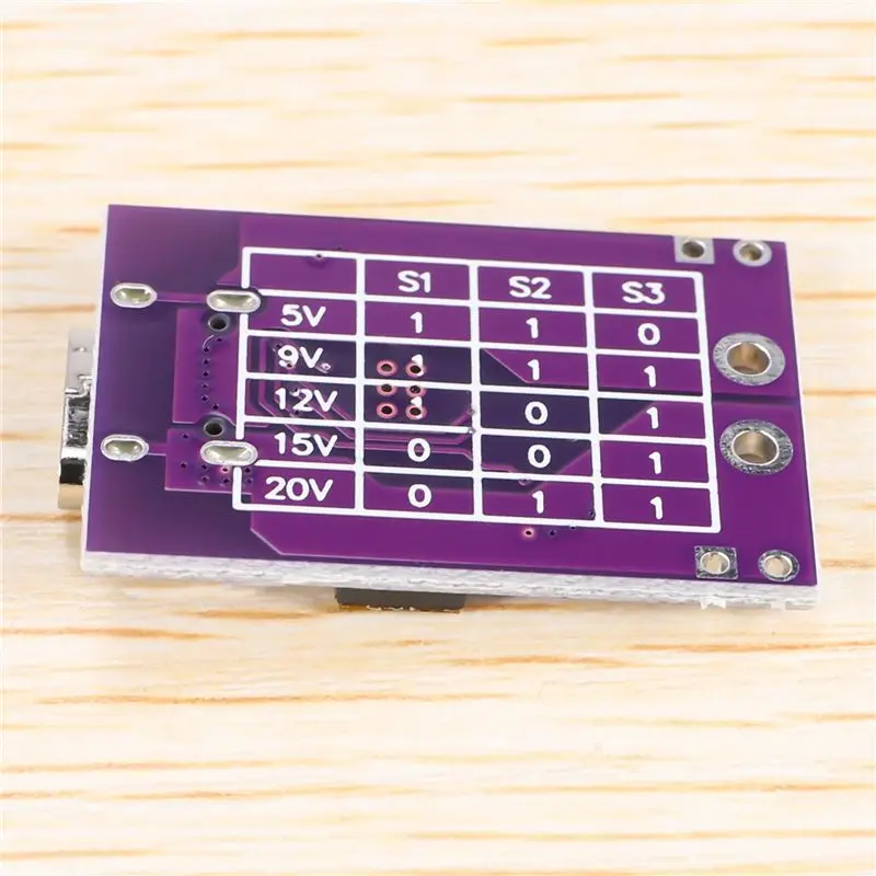 N35R-Type-C QC AFC PD2.0 PD3.0 To DC Spoof Scam Fast Charge Trigger Detector USB-PD Notebook Power Supply Change Board Module