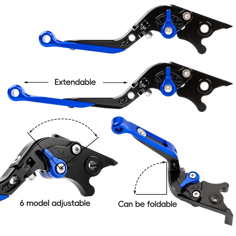 For YAMAHA MT07 MT09 MT-07/FZ-07 MT-09/SR FZ-09 MT-09 Brake Clutch Lever Adjustable Folding Handle Levers Motorcycle Accessories