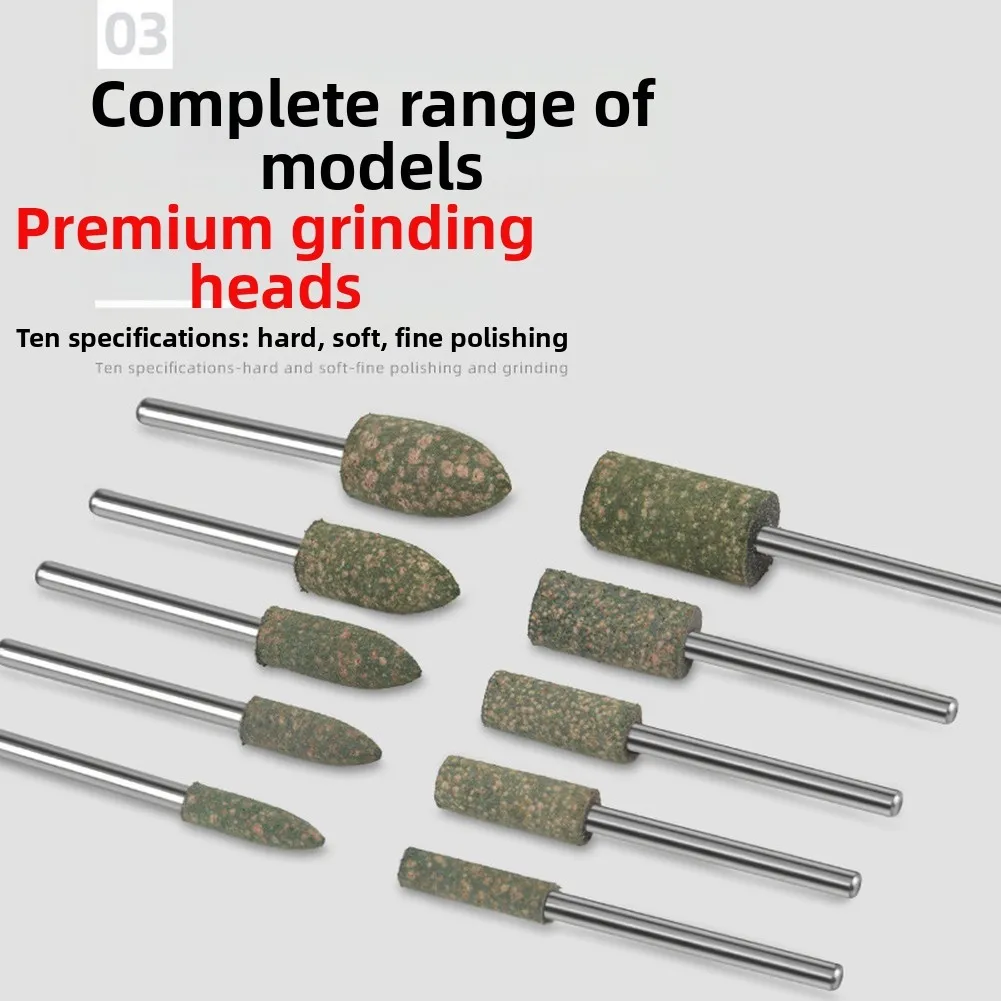 

High-Quality Polishing Drill Bits: 100 Pieces For Metal & Jewelry Finishing! Both Bullet-shaped And Cylindrical Shapes