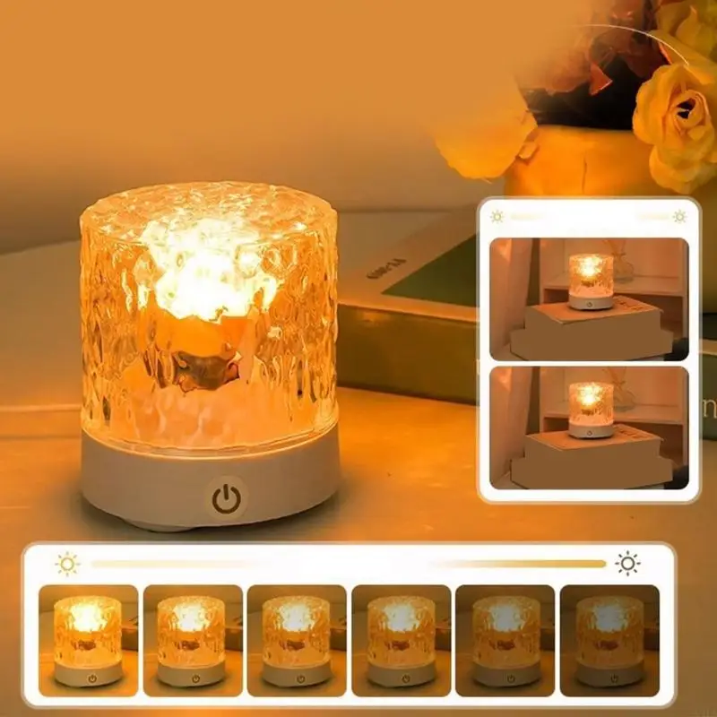 U4LA Dimmable Charging Desktop Lamp Bedside Lighting 16 Colors Decorative Led Desk Lamps
