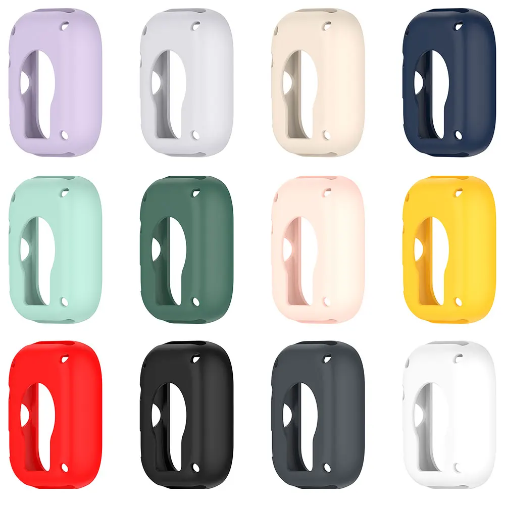 Silicone Case for Redmi Watch 5 Smartwatch Accessories Colorful Anti-Scratch Bumper TPU Protective Shell Cover For Redmi Watch 5