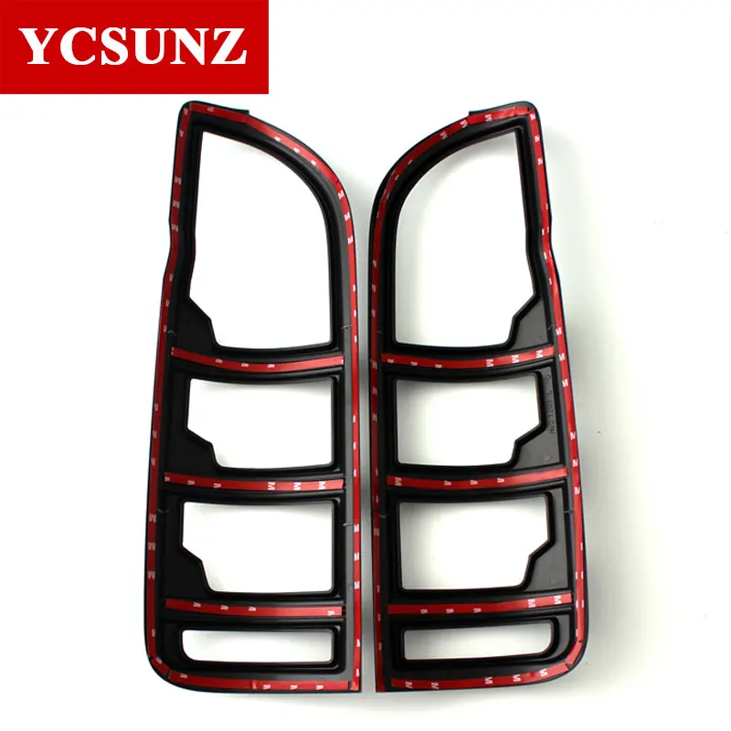 Chrome Tail lights Cover For Toyota Commuter Toyota Hiace 2005 2006 2007 2008 2009 2010 2011 2012 2013 2014 2015 Car Accessories