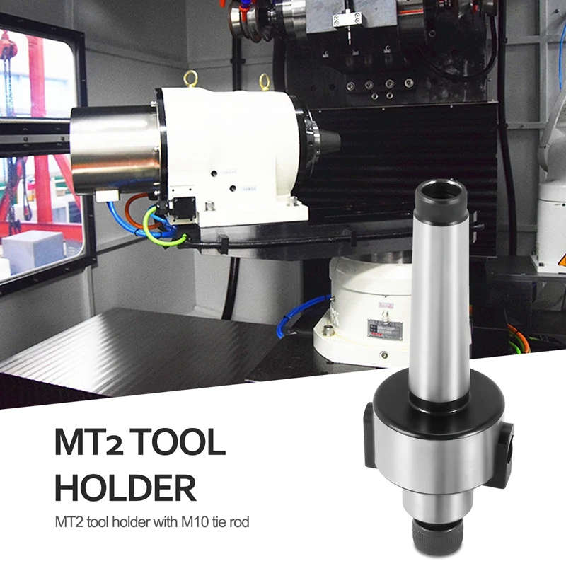 MT2 M10&50mm Face End Mill Cutter+10 pcs APMT1604 Carbide Insert Wrench CNC