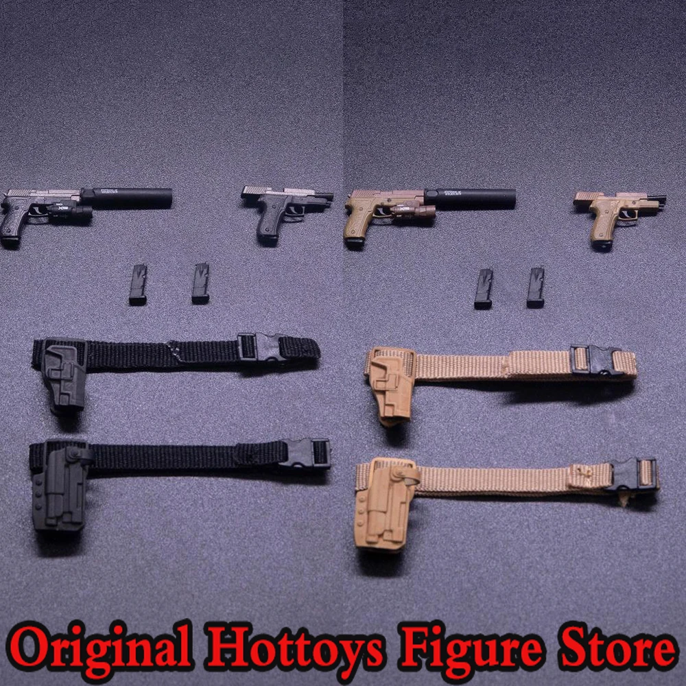 Hasuki WM-02A/b 1/12 escala soldado cena acessório p226 arma modelo acessórios kit caber 6 polegadas figura de ação boneca brinquedos