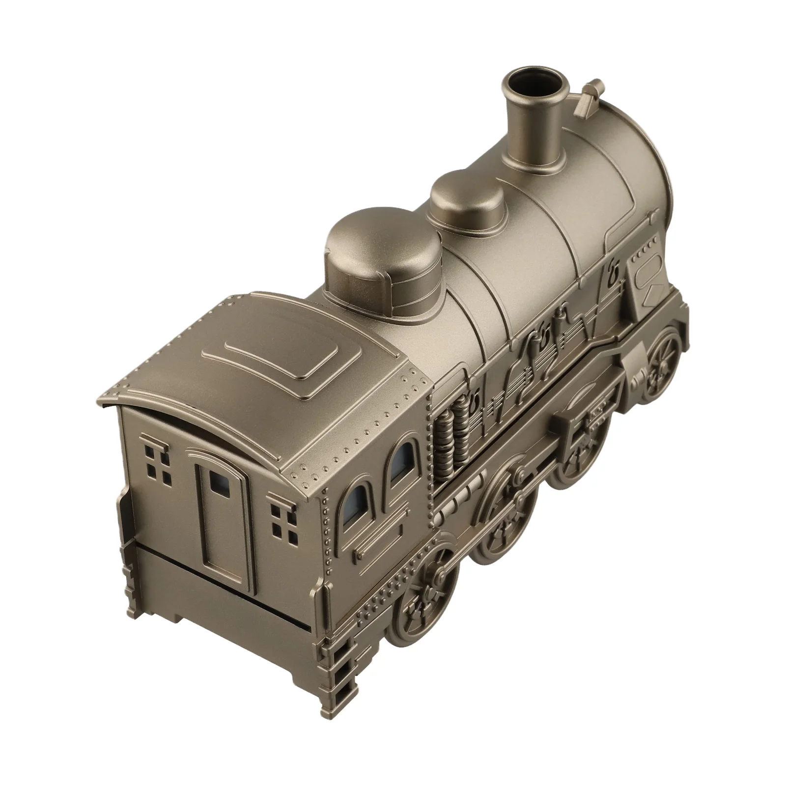 NEW USB Retro Steam Train Essential Oil Diffuser 300ml Water Tank Quiet Air Humidifier With Telecontrol For Home Office