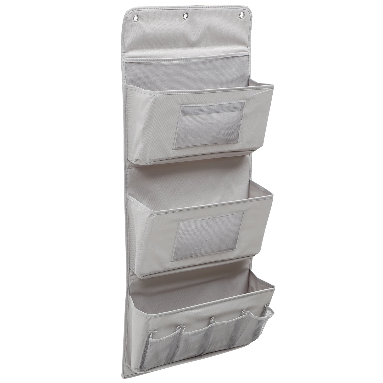 

3 Layers Storage Bags Wall-mounted Closet Hanging Box Organizer Pocket Polyester Bathroom