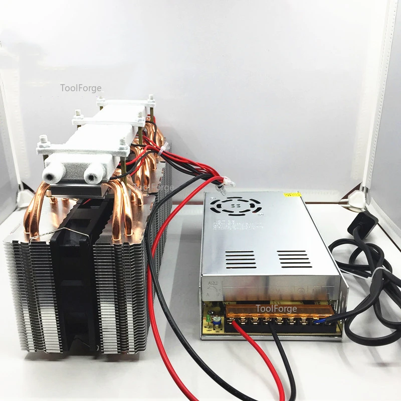 12 فولت 50L خزان الأسماك الثلاجة عالية الطاقة خزان الأسماك المبرد المنزلية خزان الأسماك المبرد رقاقة التبريد أشباه الموصلات 210 واط