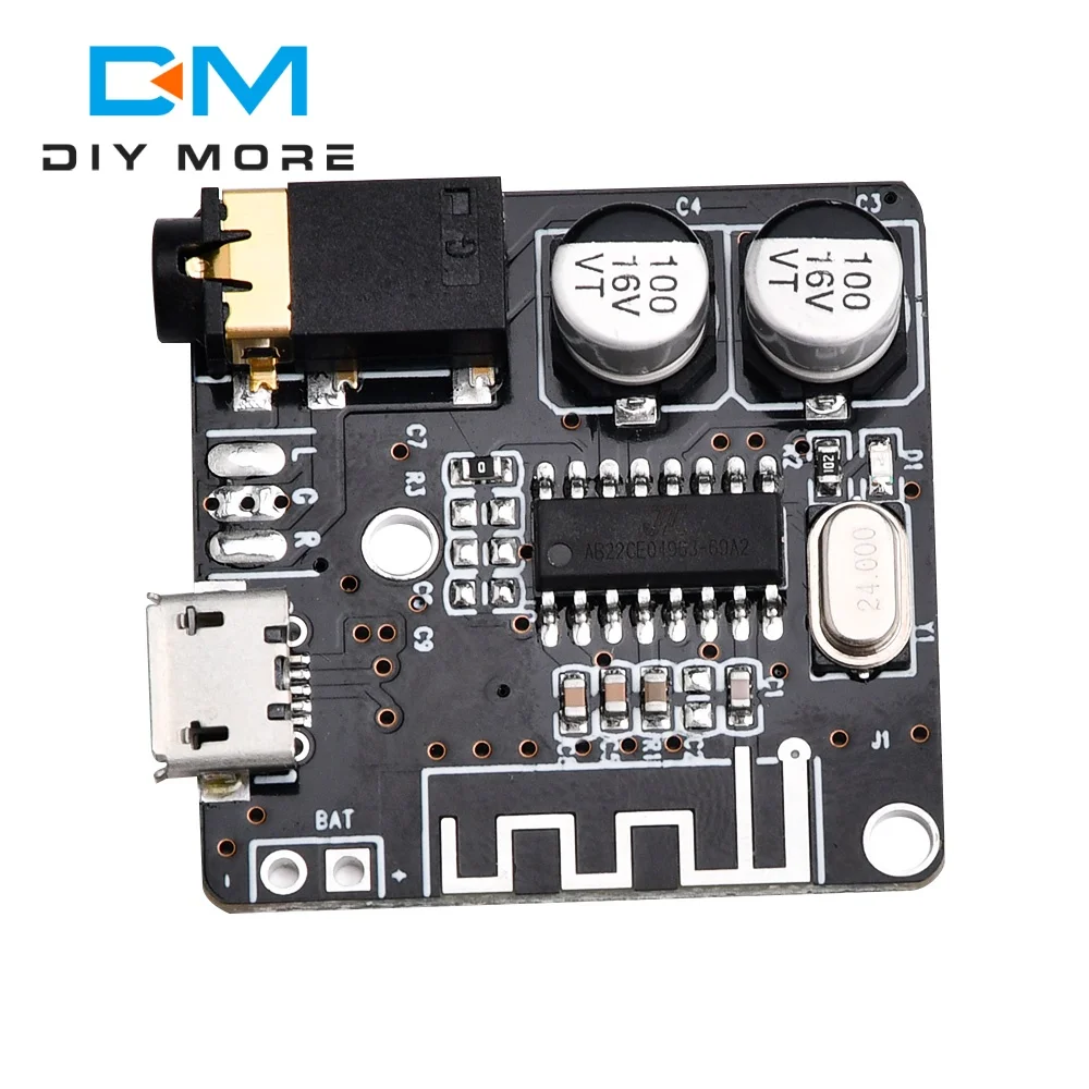 VHM-314 MP3 Bluetooth Audio Receiver Board Decoding Board 5.0 Lossless Car Audio Decoder Amplifier Module Stereo Music Module