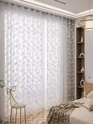 Butterfly gauze curtain Europe, America, South Asia living room balcony bedroom window screen white lace 1PC