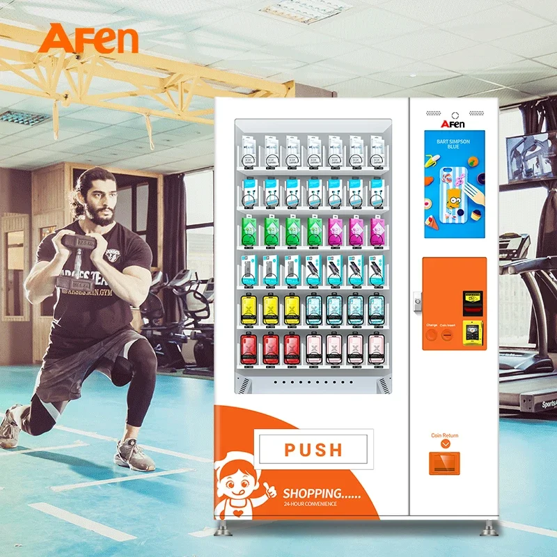 AFEN S770 Máquinas de venda automática inteligentes para garrafas de bebidas com preço competitivo