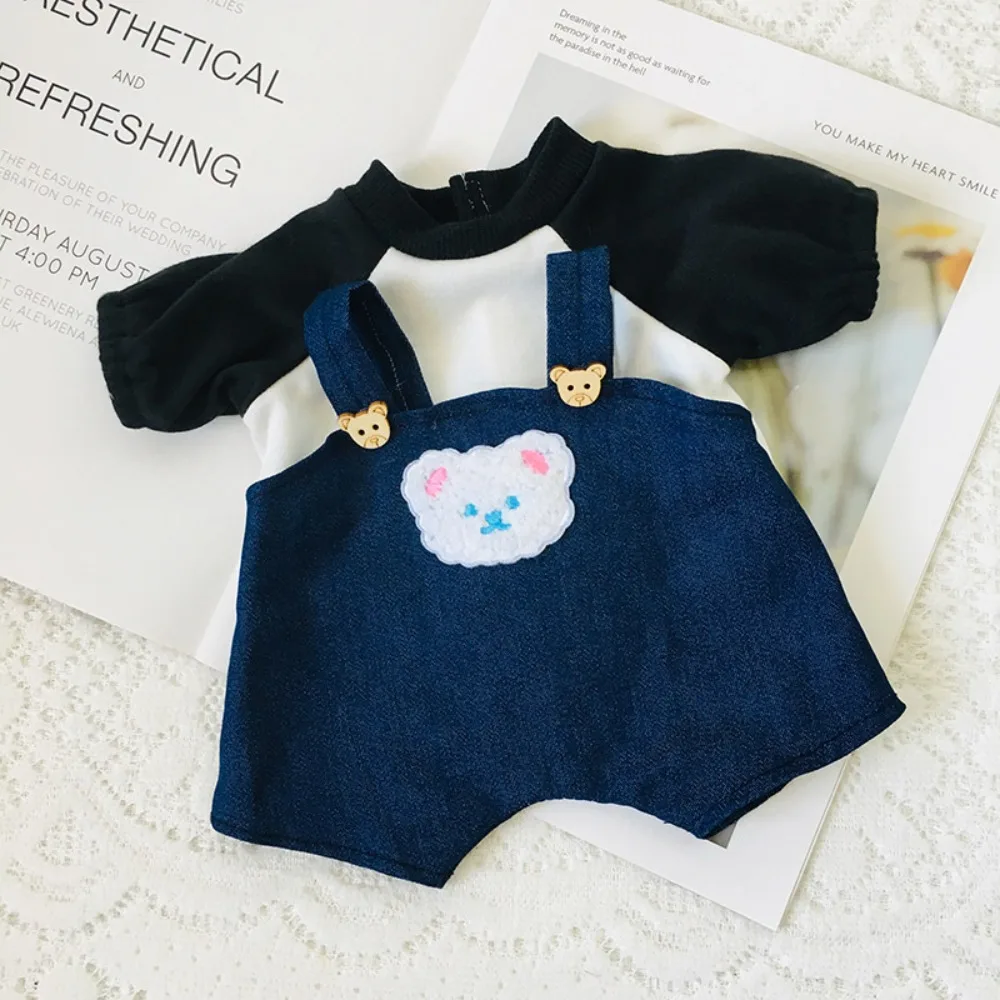 

Cute Cloud Sheep Doll Clothes Handmade DIY For Lina Bear T-shirt 30CM Joint Bear Doll Change Clothes Joint Doll