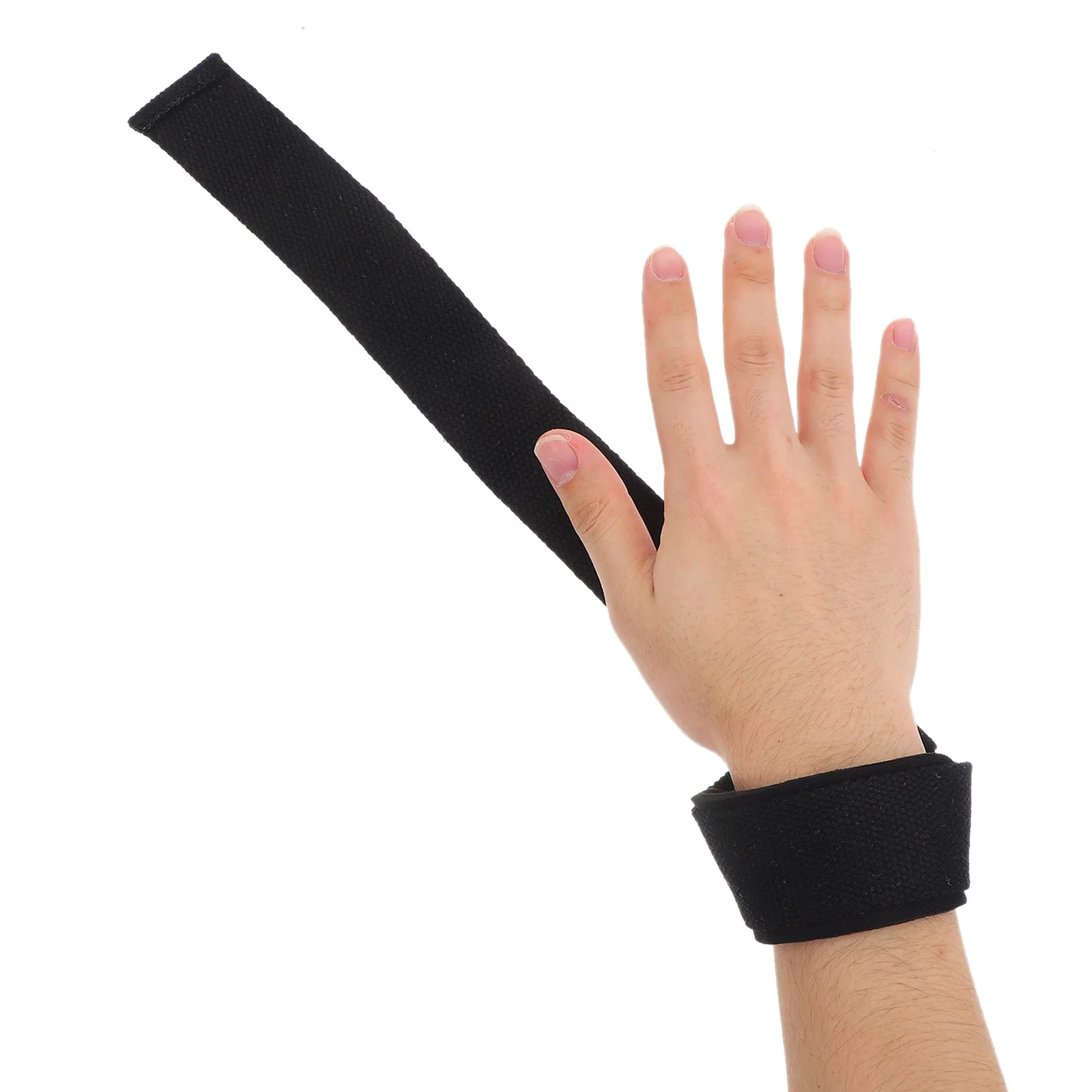 

1Pair Weightlifting Wrist Wrap Fitness Grip Strap Workout Deadlift Training Wrist Support Lifting Protector Grip Strap