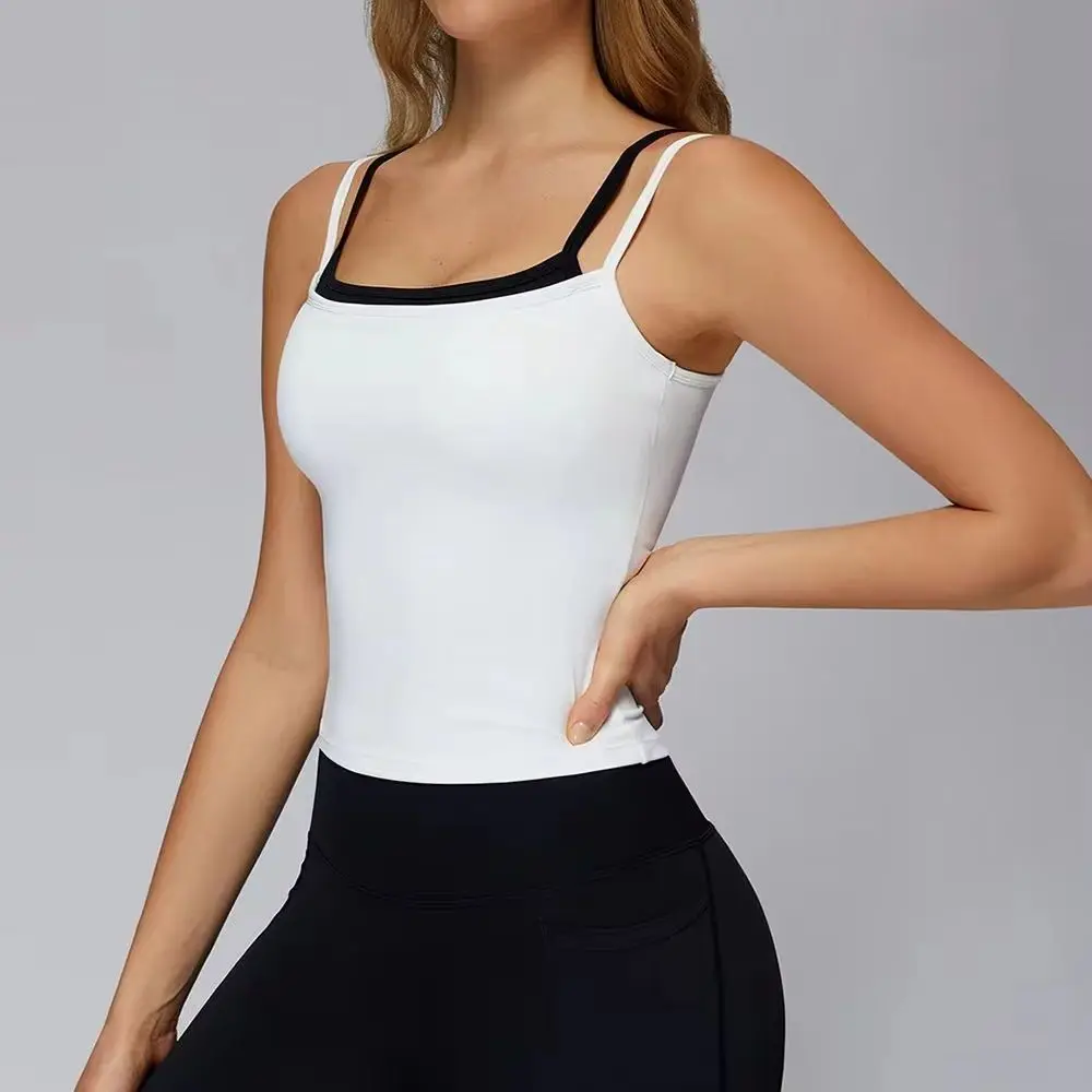 

Женский дышащий спортивный бюстгальтер с защитой от пота, топ для фитнеса, бюстгальтер для йоги, противоударный укороченный топ с эффектом пуш-ап, высокопрочный спортивный бюстгальтер для тренировок в тренажерном зале