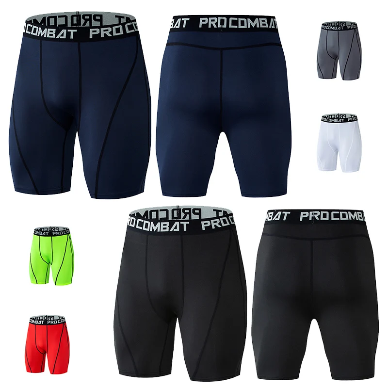 

Sports Fitness Pants Men's Basketball Shorts Workout Tights Gym Running Training Bottoming Shorts Men Compression Leggings