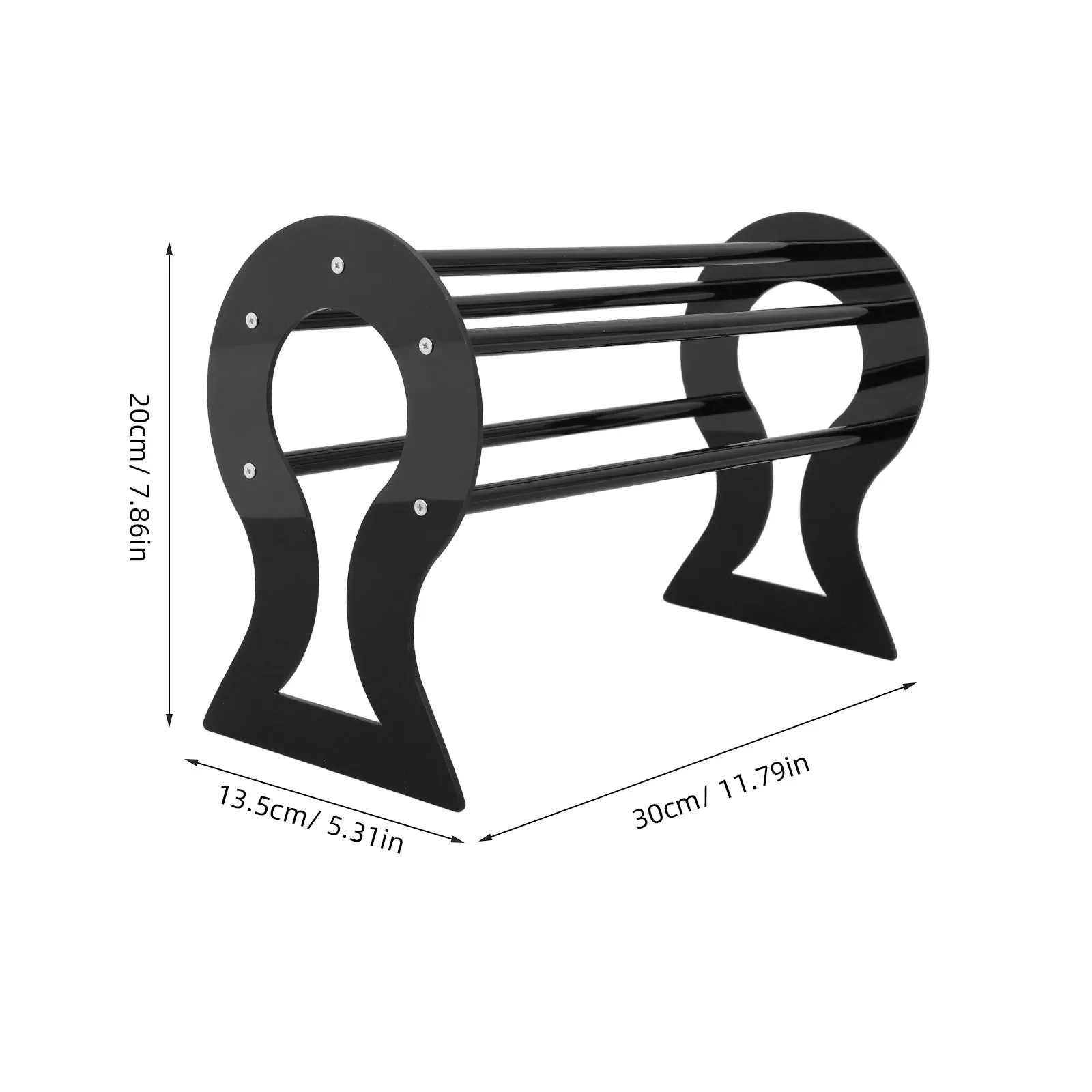 Multifunctional Acrylic Headband Holder Organizer Claw Clip Storage Display Stand for Women Girls Vanity Dresser