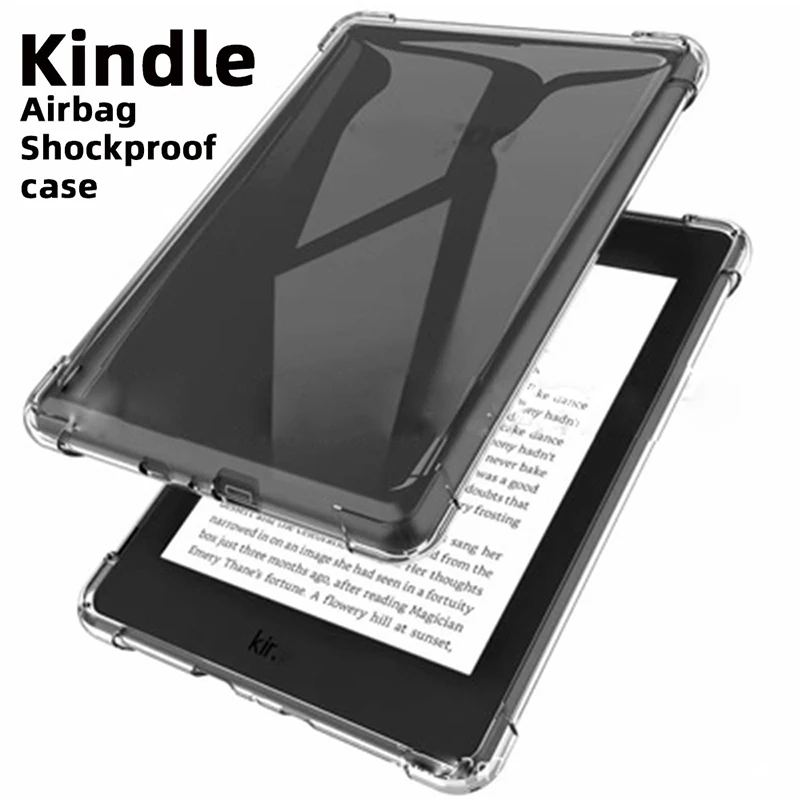 

Air-Bag Transparent Protective Case For Kindle Paperwhite 1/2/3/4/5 For Kindle Fire For Kindle Oasis 2/3 For Kindle HD 8/8 Plus
