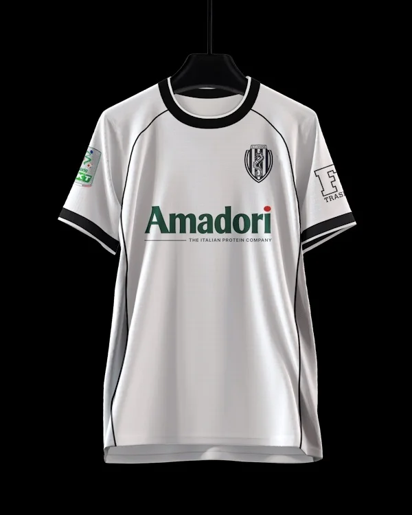 2026 Cesena 3D-gedrucktes Fußballtrikot für Herren, atmungsaktives, schnelltrocknendes Kurzarm-T-Shirt für den Sommer, Familien-Partnerlook