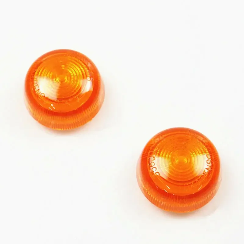 Amber Turn Signals Cover Signal Lens For Suzuki DR250 DR200 DR125  Custom