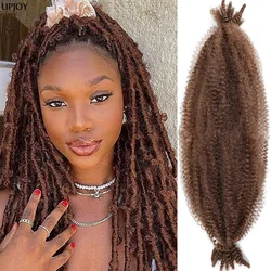 1B 4 27 30 613 BUG 350 Cuivre Rouge Coquin Cheveux torsadés afro élastiques Pour les longues extensions de tresses de cheveux au crochet Faux Locs 10 brins / paquet