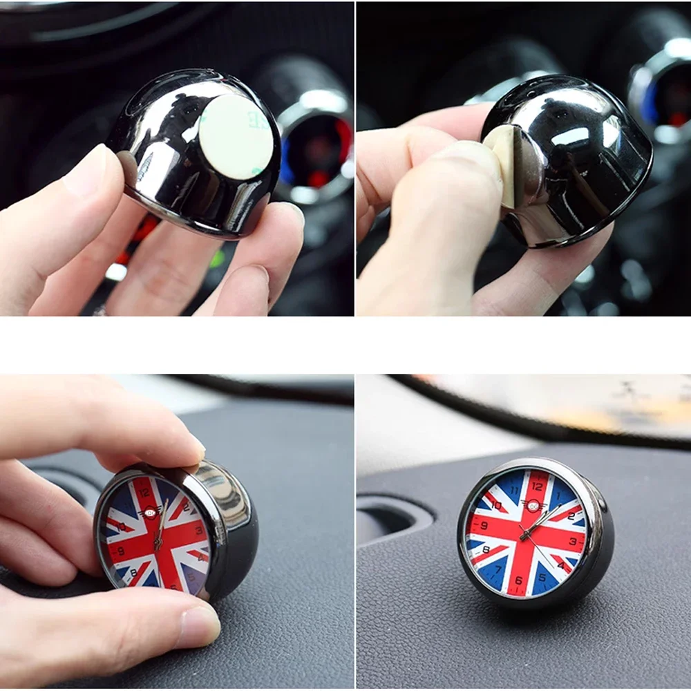 Car Styling Clock Ornament Watch Interior Decoration For Mini Cooper One S JCW R53 R55 R56 R60 R61 F54 F55 F60 Car Accessories