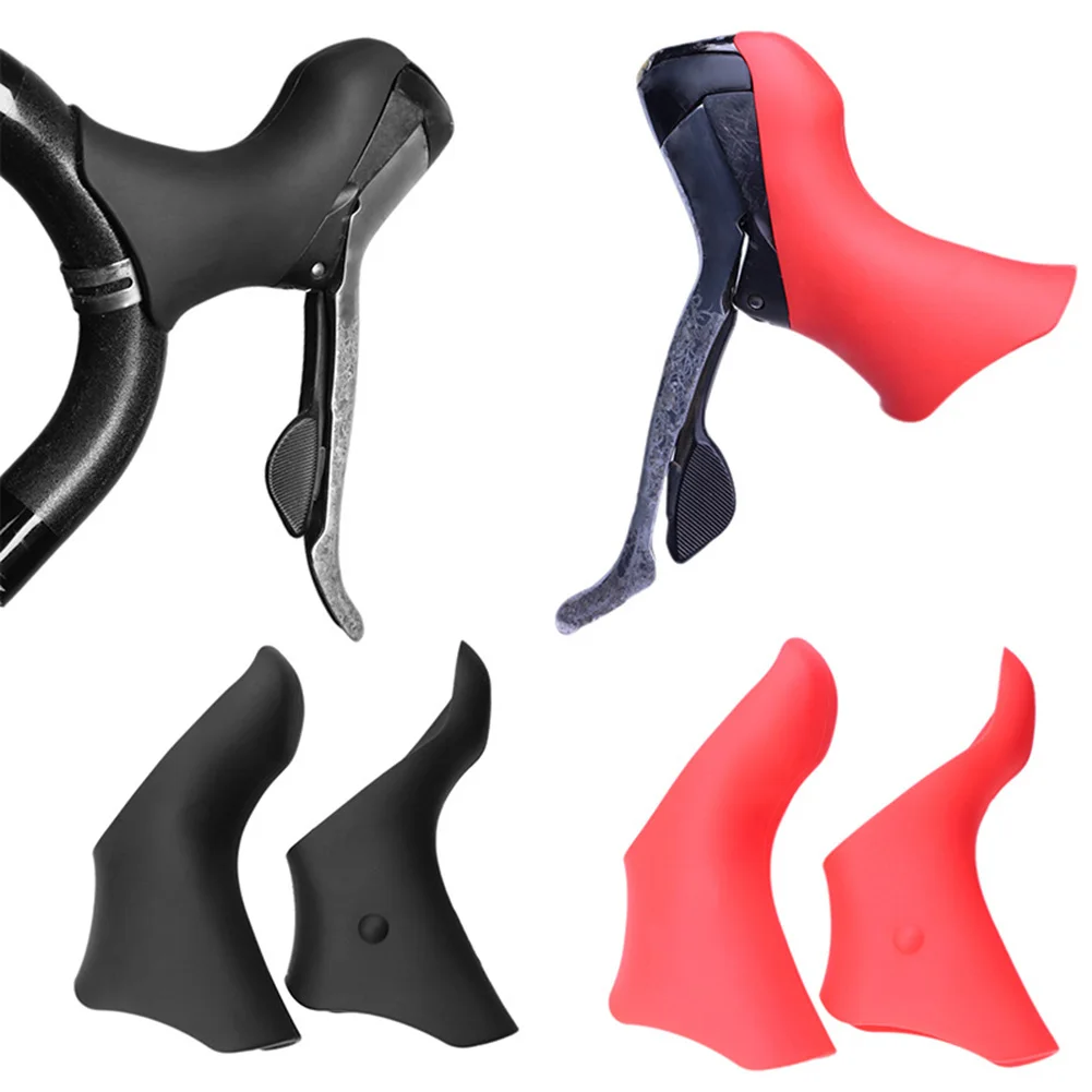

As Picture Shown Bike Brake Lever Hoods Silicone Brake Covers Long-Lasting Performance Non-Slip Silicone Material