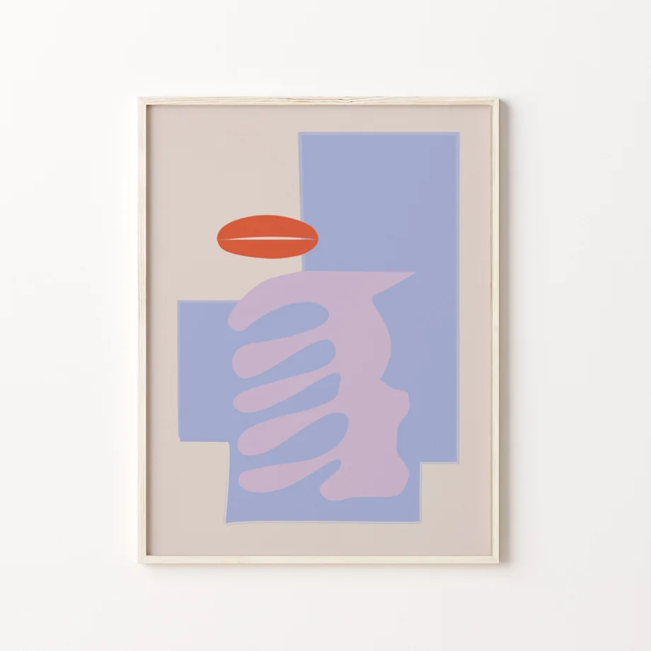 مجردة خطوط الرسم البياني الهندسي رجل امرأة الرسم على لوحات القماش الجدارية الشمال الملصقات وطباعة جدار صور لغرفة المعيشة ديكور #4