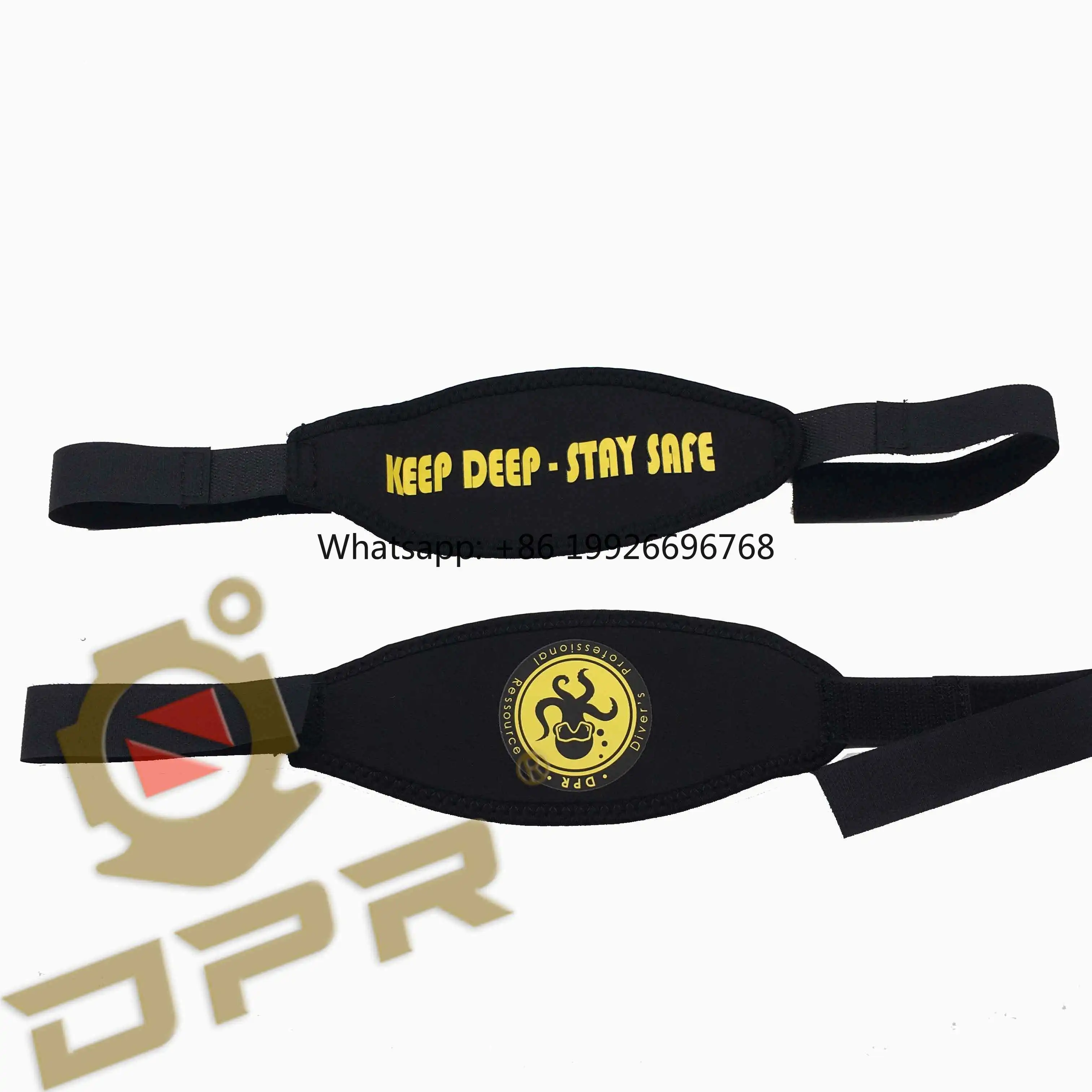 

DPR scuba & Freediving Customized LOGO Neoprene Diving Mask Strap factory