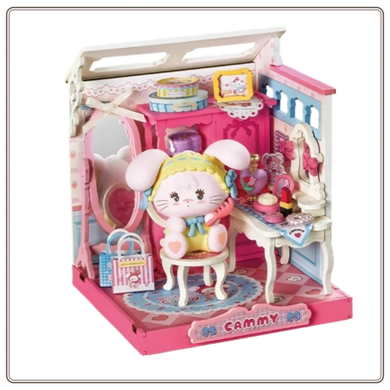 Originele Rolife DIY Hut Mikko Kawaii Home Handgemaakte Assemblagemodel Miniatuur Bouwstenen Desktop Decoratie Festival Gift