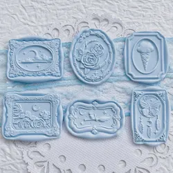 Retro Wax Seal Stamp 3d Embossed Sealing Wax Stamp Copper Head For DIY Scrapbooking Envelopes Fire Seal Stamp Brass Head