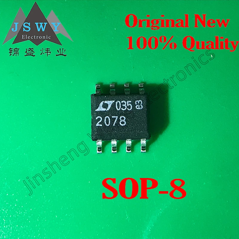 

5~10PCS LT2078CS8 Screen Printing 2078 LT2078 SOP-8 SMD Precision Dual Op Amp 100% brand new original stock free shipping