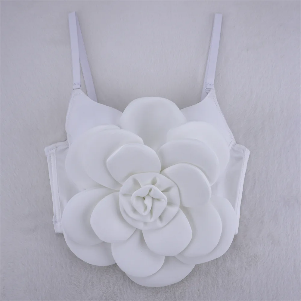 

Fashion Electronic Music Festival Nightclub Sexy Large Flower Bra