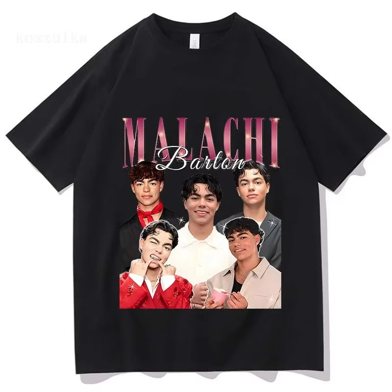 

Футболки Malachi Barton, футболка унисекс, модная повседневная футболка, футболки с короткими рукавами и принтом, летняя эстетичная хлопковая одежда с графикой