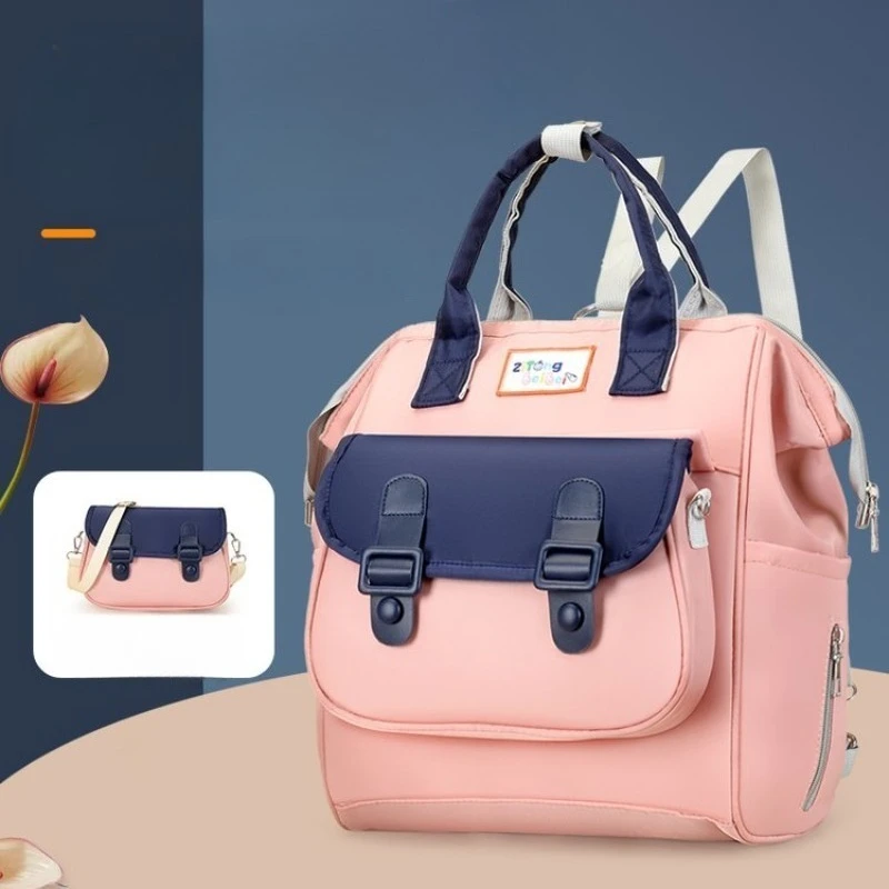 

High End Fashionable Diaper Bag Simple Casual Leisure Business Stylish Clutch Tote For Women Commuter