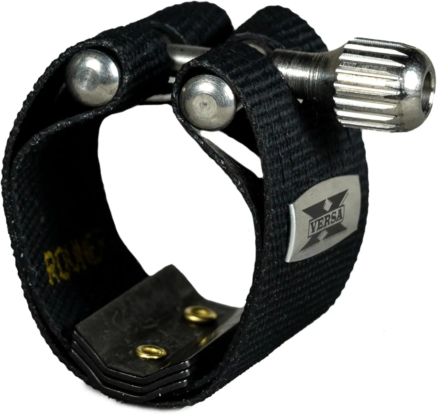 

Bb Clarinet Ligature with Plastic Cap - Versatile Fit for Hard Rubber Mouthpieces