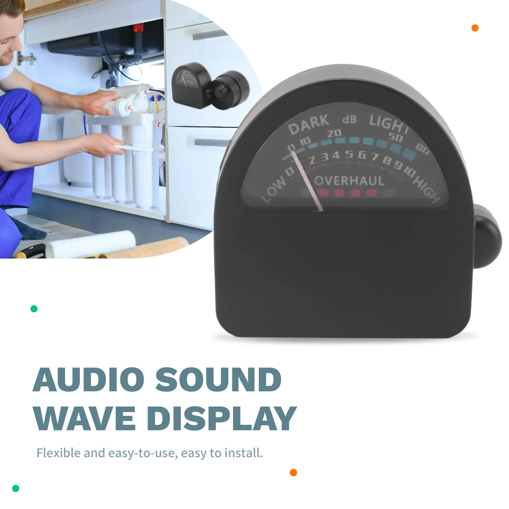 Wall Pipe Leak Detector Clear Sound Sensitive Water Leakage Device Underground Water Pipe Leakage Monitor For Homeabgi