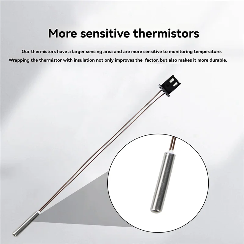 

News Hotend Kit Forir3 V2 Throat Heating Integrated Thermistor Ntc100k Throat Extruder Heater Block 3D Printer Part