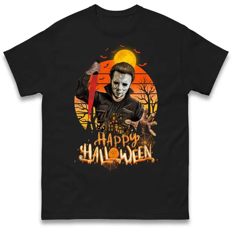 Halloween Scary Killer Character T Shirt Horror Night Party Spooky