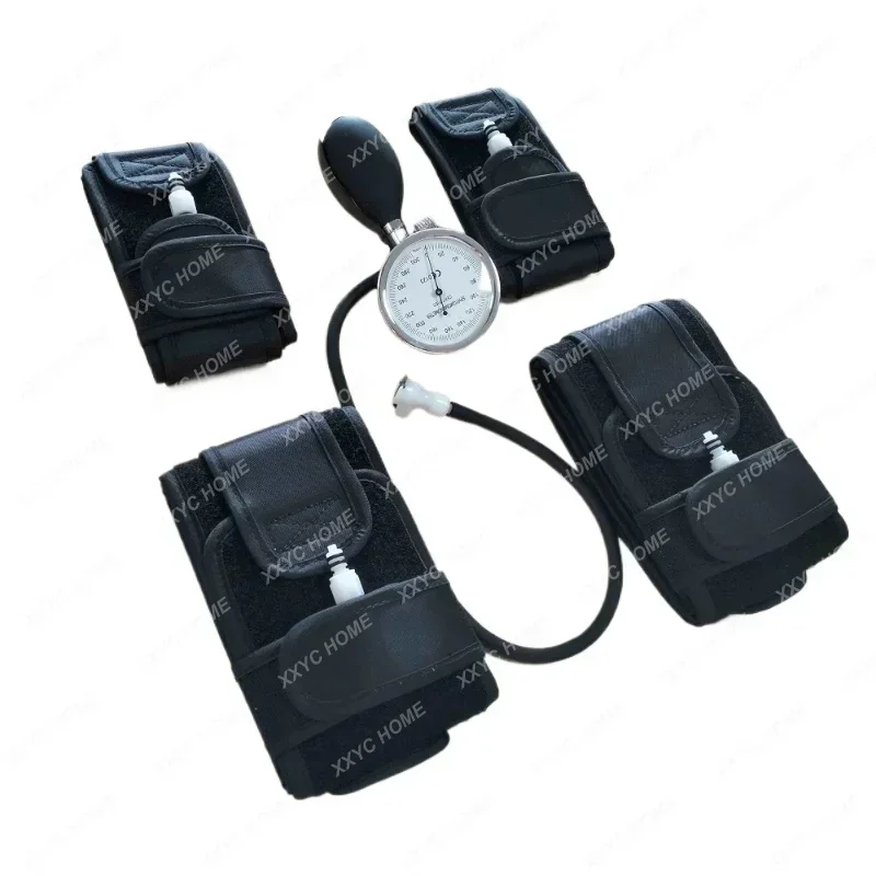 Blood Flow Restriction Cuff (BFR) Training Therapy Closure Air Cuff with Instrument Panel and Pump for Accurate Pressure CUFF 2