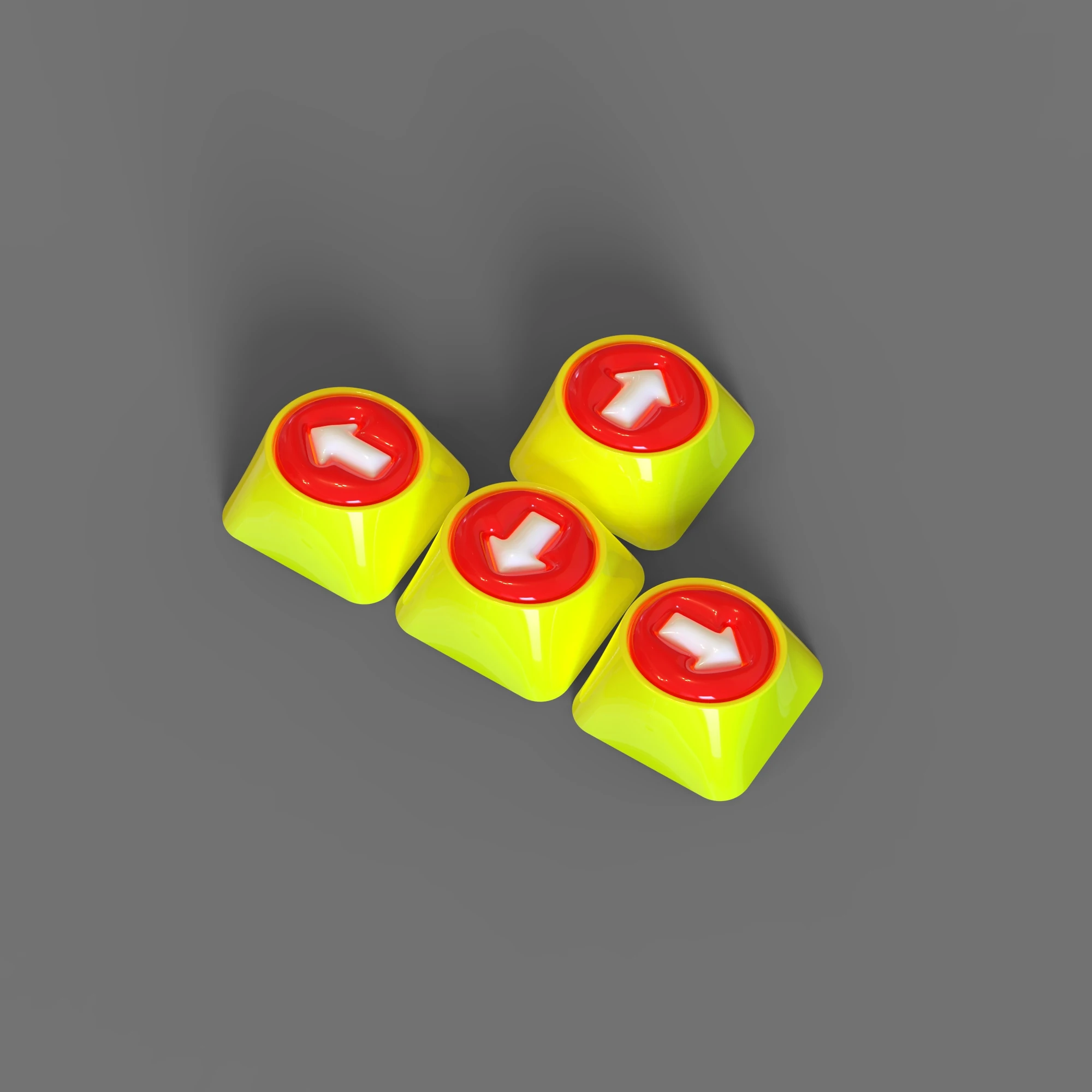

Expansion Arrow Arrow Keys Personalized Keycaps Private Customization Creative Gifts Mechanical Keyboard Cross Shaft for