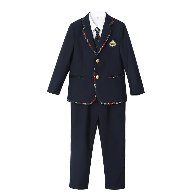 Conjunto de ropa de Anime para niños y niñas, conjunto de uniformes escolares coreanos, japoneses y japoneses