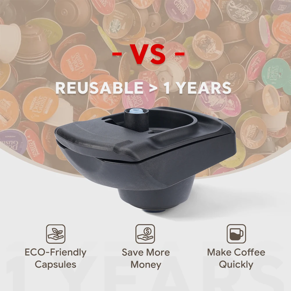 Coffee Powder Tray Kitchen Gadgets DIY Taste Espresso Accessories for DOLCE GUSTO Edg LUMIO DG325 Coffee Machine