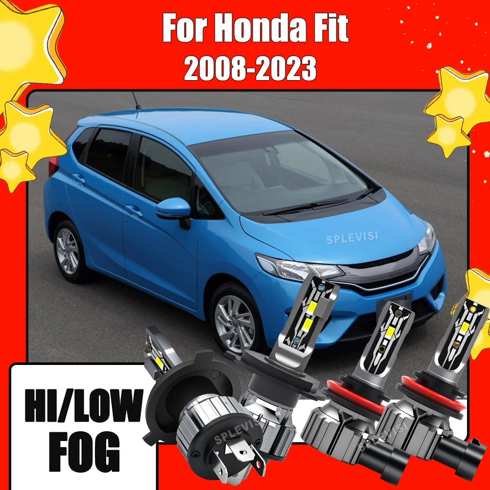 

Plug and Play 75W/Bulb H4 H11 Headlight Fog Lamp For Honda Fit 2008 2009 2010 2011 2012 2013 2014 2015 2016 2017 2018 2019-2023
