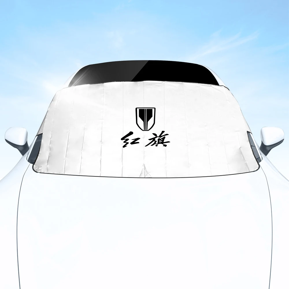 For Hongqi H5 E-HS9 HS5 H9 HS9 L5 S9 H7 HS7 H6 N701 N501 E115 LS7 HQ9 E-HS3 HQ3 Car Windshield Sunshade Cover Auto Accessories